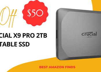 Crucial X9 Pro 2TB Portable SSD - Now $50 Off!