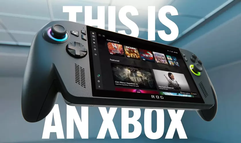 Новый уровень гейминга с постером ROG Xbox Ally