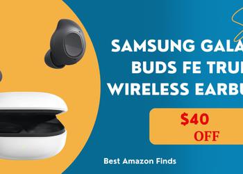 SAMSUNG Galaxy Buds FE True Wireless Earbuds with a $40 Discount!