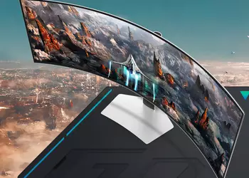 Samsung представила S49CG934: 49-дюймовый изогнутый монитор с OLED-экраном на 240 Гц