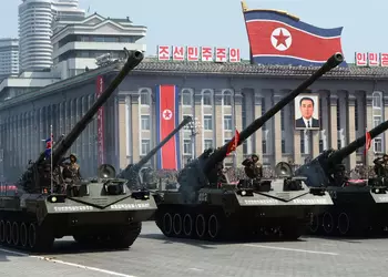 Северокорейские артиллерийские установки Koksan зафиксировали на фронте