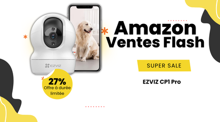 EZVIZ CP1 Pro Caméra de Surveillance - 10€ de Réduction!