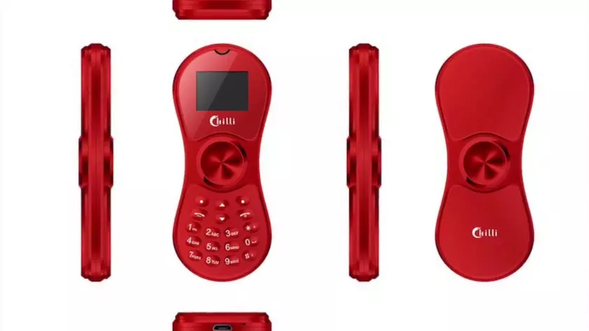 Китайцы сделали телефон в форме спиннера