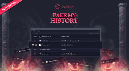 Opera GX oferuje pozbycie się "brudnej przeszłości" i wyczyszczenie historii w przypadku śmierci użytkownika
