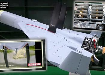 Тайвань показал редкие кадры боевой работы дрона-камикадзе Chien Hsiang с максимальной дальностью пуска 1000 км