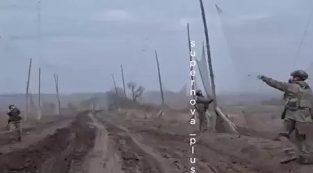 Russians start fencing highways to protect them from FPV drones