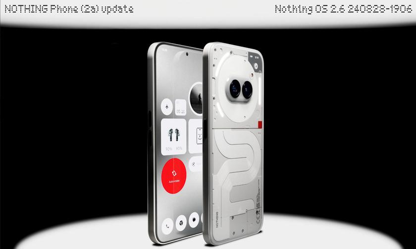 Nothing Phone (2a) получил новое крупное обновление Nothing OS