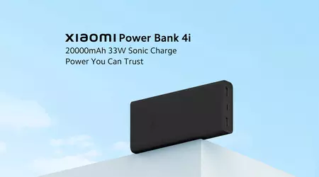 Xiaomi présente la Power Bank 4i de 20 000 mAh au prix de 26 euros.