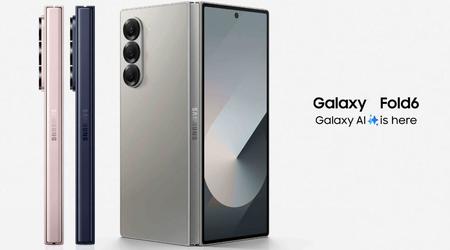 Samsung представила  Galaxy Fold6 за 79 999 гривень з функціями ШІ