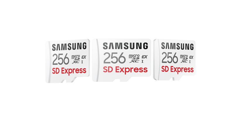 Samsung анонсировала карту памяти SD Express microSD емкостью 256 ГБ со скоростью чтения 800 МБ/с