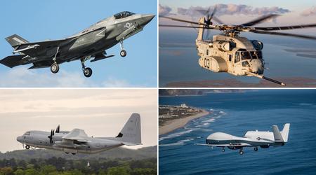 F-35 Lightning II, CH-53K King Stallion, MQ-4C Triton i MQ-9A Reaper - US Navy wnioskuje o 17,3 mld dolarów na dziesiątki myśliwców, dronów i śmigłowców