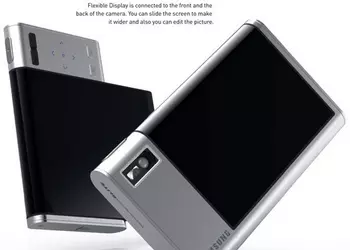 Концептуальная фотокамера Samsung Slite с непривычной конструкцией дисплея