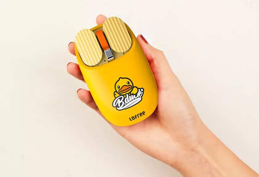 Lofree B.Duck EP115: дизайнерская беспроводная мышь, которой не нужны батарейки