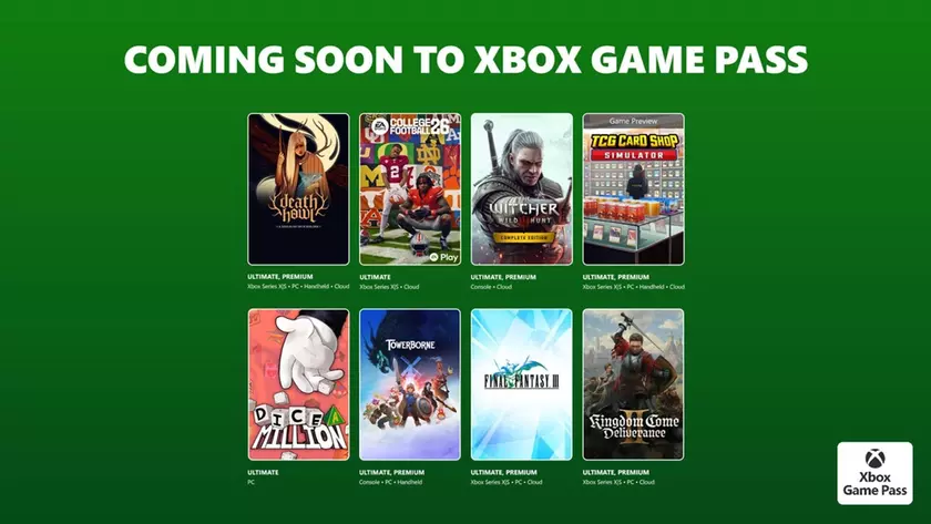 The Witcher 3 Game Pass