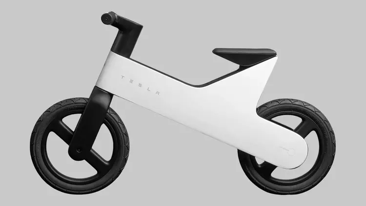 Маск выпустил новую Tesla! Но есть нюанс — это детский велобег Balance Bike