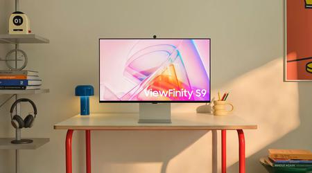 Samsung ViewFinity S9 goes global: 5K monitor with built-in webcam and Tizen TV OS on board