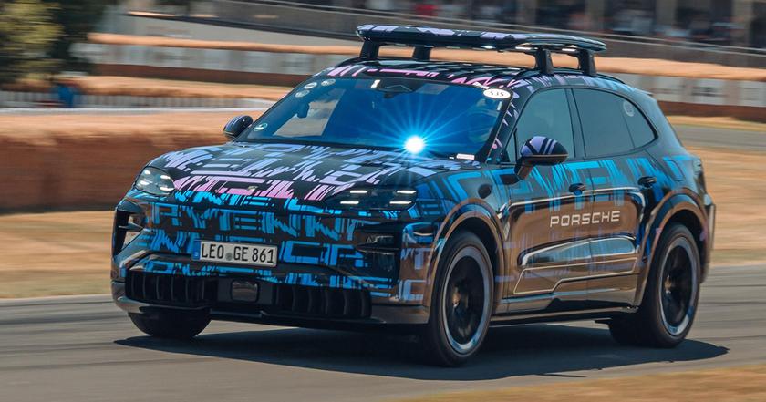 Электрический Porsche Cayenne