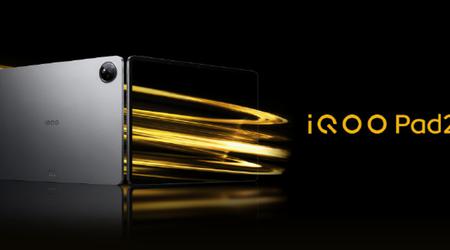 iQOO Pad 2: display LCD da 12,05 pollici a 144Hz, chip Snapdragon 8s Gen 3, batteria da 10.000mAh e zardiac da 44W per 350 dollari