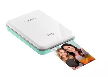 Canon IVY: миниатюрный фотопринтер с технологией печати Zero-Ink и ценником $130