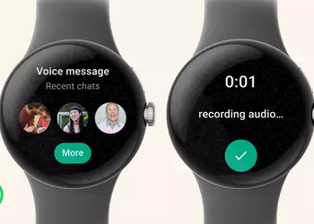 It's official: WhatsApp is now available on smartwatches with Wear OS on board