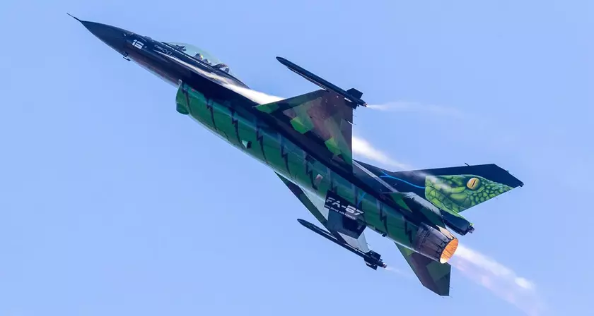 Бельгия может передать Украине небольшую партию истребителей четвёртого поколения F-16 Fighting Falcon