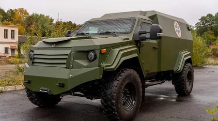 The AFU received an armoured vehicle Gurkha for evacuation of wounded soldiers, it is built on the basis of Ford F-550 Super Duty