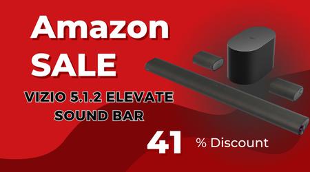 VIZIO 5.1.2 Elevate Sound Bar with Dolby Atmos - Buy Now $325 Off!