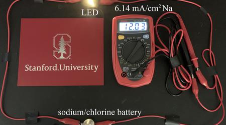 Experimental chlorine battery holds 6 times more charge than lithium-ion batteries