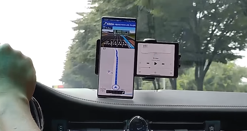 Мечта автомобилиста: LG Wing с откидным вторым дисплеем показали в действии (видео)