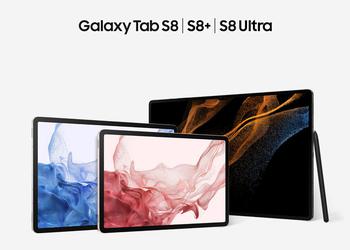 Samsung Galaxy Tab S8, Galaxy Tab S8+ and Galaxy Tab S8 Ultra began receiving the Android 12L update