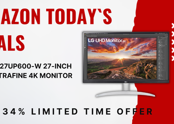 LG 27UP600-W 4K UHD IPS Monitor – Now 34% Off!