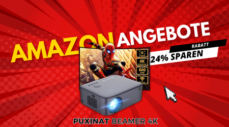 Puxinat Full HD Beamer mit WiFi & Bluetooth – Jetzt 40€ Rabatt!