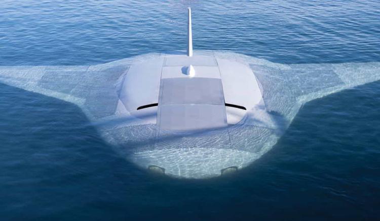 Newest Manta Ray military maritime drone ...