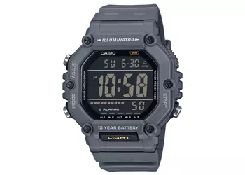 Casio AE-1600H выходит в Европе: прочный корпус, 10-летний аккумулятор и стильный дизайн