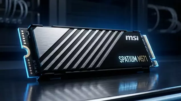 MSI introduced the flagship SSD Spatium ...