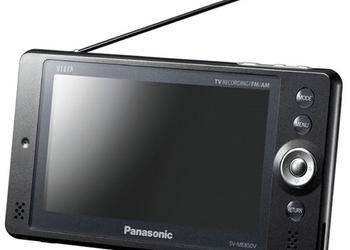 Panasonic SV-ME850V: водозащищенный портативный телевизор с записью