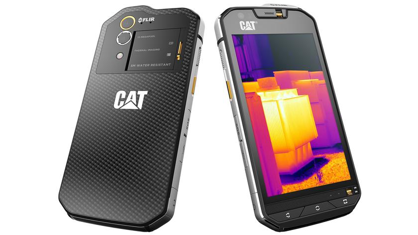 CAT S60: первый в мире смартфон с термальной камерой FLIR