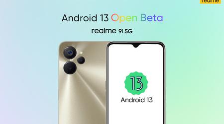 realme a lancé le test d'Android 13 avec realme UI 3.0 pour realme 9i 5G