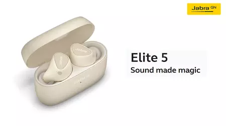 Jabra Elite 5: TWS-навушники з Bluetooth 5.2, aptX, ANC, захистом IP55, автономністю до 28 годин та підтримкою Google Fast Pair за $149