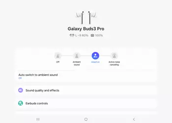 Приложение Galaxy Buds 3 Pro Manager обновилось в соответствии с дизайном One UI 7.0