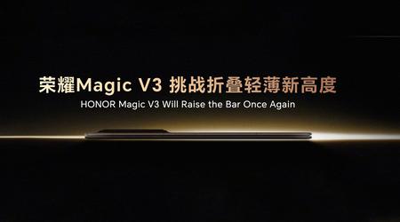 Honor has started teaser of Magic V3 foldable smartphone, the novelty will be thinner than Magic V2 