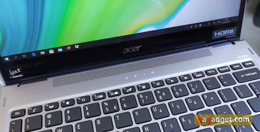 Обзор Acer Spin 5 SP513-54N: ноутбук-трансформер на Core i7 с отличным 13.5-дюймовым экраном-17