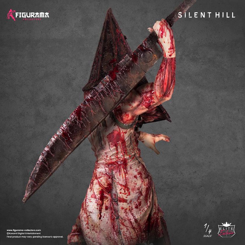 Поклонникам Silent Hill 2: всего 600 счастливчиков смогут стать обладателями огромной коллекционной композиции с главным героем игры и Пирамидоголовым-3