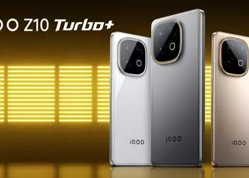 IQOO Z10 Turbo+ 144 Гц 1,5К дисплей и 8000 мАч батарея