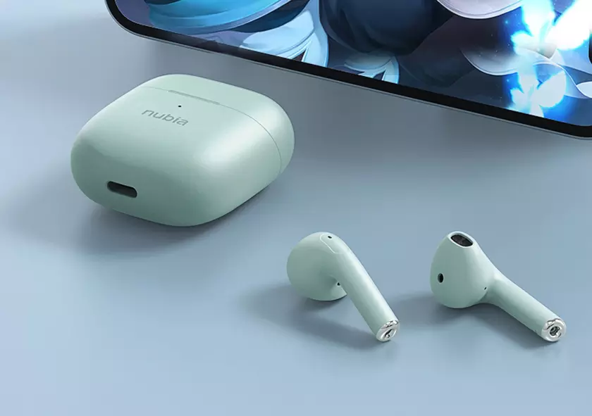 Nubia Sound C1: TWS-наушники с Bluetooth 5.3 и автономностью до 32 часов за $25