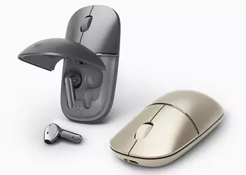 Эргономичность нового уровня: Honor выпустила MouseBuds Pro — компактную мышь для ноутбука, которая заряжает TWS-наушники