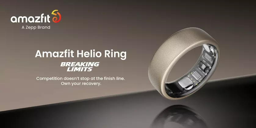 Amazfit раскрыла цену и дату старта продаж Helio Ring