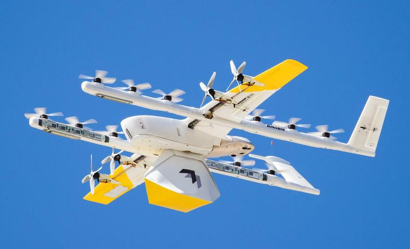 Los drones con alas recogerán productos directamente de las tiendas para entregarlos a los clientes