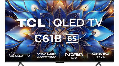 TCL C61B 4K QLED: smart TV line-up with Google TV, 120Hz and Dolby Atmos support
