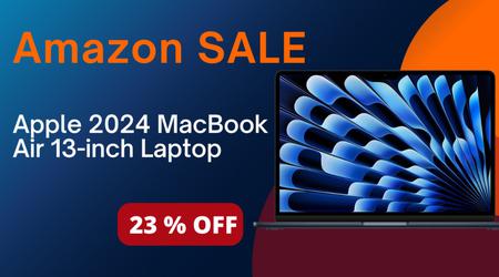 Apple 2024 MacBook Air 13-inch Laptop - Limited $250 Discount!